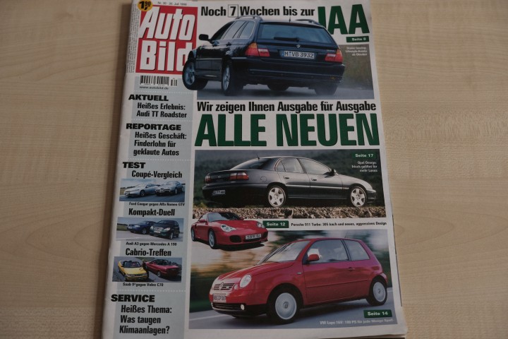 Deckblatt Auto Bild (30/1999)
